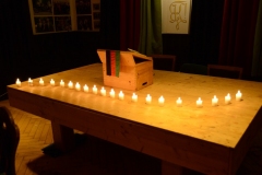Siegbergball-Ersatzkneipe auf der KBB-Bude am 5. 1. 2023