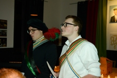 Siegbergball-Ersatzkneipe auf der KBB-Bude am 5. 1. 2023