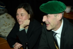 Siegbergball-Ersatzkneipe auf der KBB-Bude am 5. 1. 2023