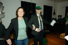 Siegbergball-Ersatzkneipe auf der KBB-Bude am 5. 1. 2023