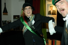 Siegbergball-Ersatzkneipe auf der KBB-Bude am 5. 1. 2023