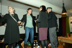 Siegbergball-Ersatzkneipe auf der KBB-Bude am 5. 1. 2023