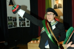 Siegbergball-Ersatzkneipe auf der KBB-Bude am 5. 1. 2023